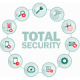 Kaspersky Total Security для бизнеса. Базовая лицензия русской версии Версия на 1 год. Количество узлов																																	(от 10 до 499)